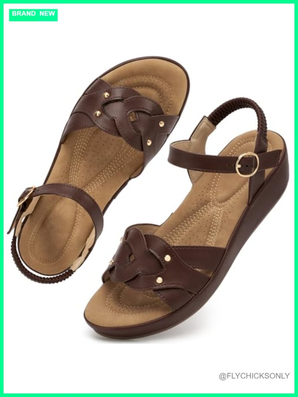 Womens Wedge Sandals Comfortable Dressy Woven Adjustable Ankle Strap Platform